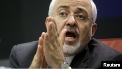 Iranian Foreign Minister Mohammad Javad Zarif said that any criticism in a "healthy society" should follow two rules: It should be fair and respect "national interests."