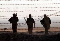 Russian troops based in Tajikistan on patrol near the Tajik-Afghan border (file photo)