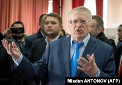 Russian nationalist politician Vladimir Zhirinovsky (file photo)