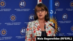 Georgian Dream coalition spokeswoman Maia Panjikidze.