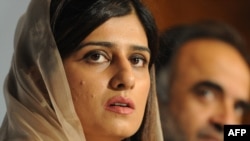 Pakistani Foreign Minister Hina Rabbani Khar: "It was important to make a point."