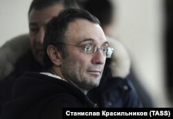 Anzhi Makhachkala's owner Suleiman Kerimov (file photo)