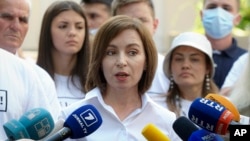 Moldovan President Maia Sandu has pledged that her Action and Solidarity party will try to form a government as soon as possible after the final vote tally.