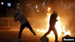 Romanian Protests Turn Violent