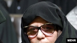 Fatemeh Karrubi, the wife of Mehdi Karrubi