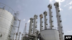 Iran's Arak nuclear reactor is of concern to the international community because weapons-grade plutonium could be one of its byproducts. (file photo)