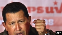 Venezuelan President Hugo Chavez 