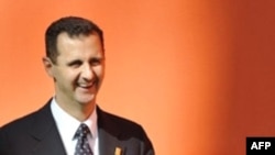 Syrian President Bashar al-Assad at the Mediterranean summit in Paris