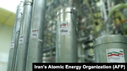 According to its 2015 nuclear deal, Iran can only use the less-efficient, first-generation IR-1 centrifuges at the underground plant. (file photo)