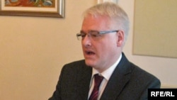 Croatian President Ivo Josipovic