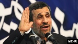 Former Iranian President Mahmud Ahmadinejad (file photo)