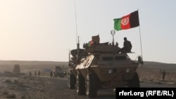 Afghan troops fight Taliban militants in Samangan. (file photo)