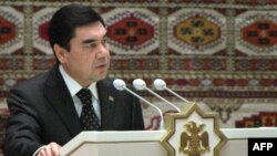 Turkmen President Gurbanguly Berdymukhamedov