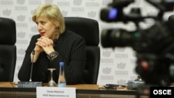 Dunja Mijatovic, OSCE representative on freedom of the media (file photo)