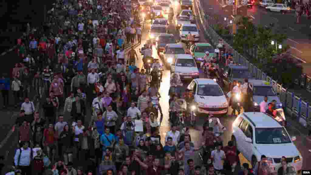 Merrymakers in the capital on June 15.