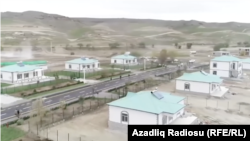 New homes in Agali, a village near Nagorno-Karabakh that Azerbaijan recaptured in its 2020 offensive.