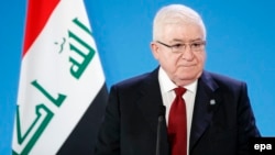 Iraqi President Fuad Masum (file photo)