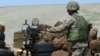 An Armenian soldier at an army post on the border with Azerbaijan. (file photo)