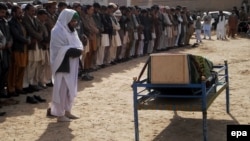 People attend the funeral of Pakistani journalist Imran Sheikh, who was killed in Quetta in 2013. Pakistan is one of the most dangerous countries in the world for journalists.