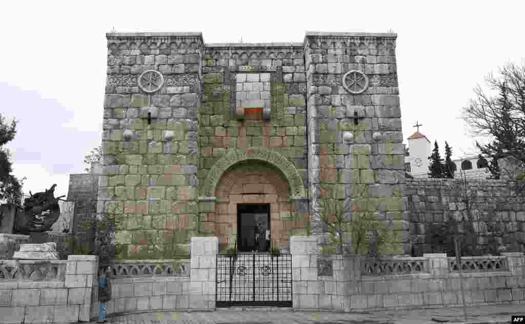 The Kisan Gate located on the Old Damascus walls, 2010