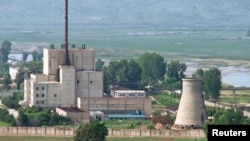 North Korea's Yongbyon nuclear plant, whose reactor has been closed since 2007 (file photo)