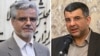 Iranian Deputy Health Minister Iraj Harirchi (right) and parliamentary deputy Mahmud Sadeghi (left) have revealed that they've been infected with the potentially deadly new coronavirus. 