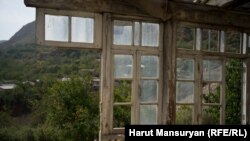 A home destroyed in the Nagorno-Karabakh conflict lies abandoned and derelict decades later. (file photo)