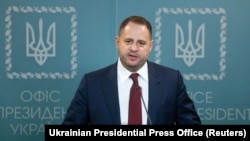 Andriy Yermak, the Ukrainian president's chief of staff