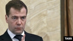 Russian President Dmitry Medvedev 