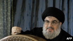 Hizballah chief Hassan Nasrallah