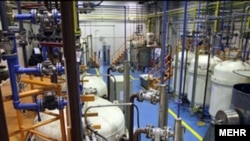 A file picture shows the uranium-enrichment complex of Natanz in central Iran (file photo from 2007).