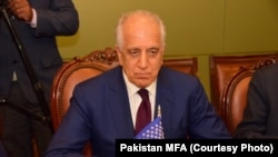 U.S. peace envoy Zalmay Khalilzad