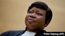 Fatou Bensouda, lead prosecutor at the International Criminal Court in The Hague