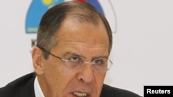 Russian Foreign Minister Sergei Lavrov (file photo)