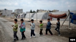 Many children have been badly affected by the crisis in Iraq and Syria. (file photo) 