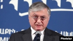 Armenian Foreign Minister Eduard Nalbandian