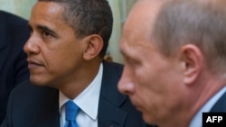 U.S. President Barack Obama (left) and Russian President Vladimir Putin will reportedly meet in June instead, on the sidelines of another economic summit.