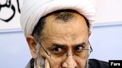 Iranian Intelligence Minister Heydar Moslehi (file photo)