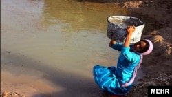 Several bodies of water in Iran have either shrunk or dried up as the result of drought and water diverted for agricultural purposes. (file photo)