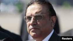 Pakistani President Asif Ali Zardari