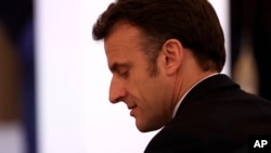 French President Emmanuel Macron (file photo)