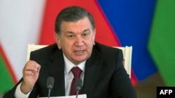 Uzbek President Shavkat Mirziyoev (file photo)