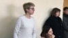 Elvira Dmitriyeva appears in court in March.