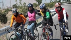 Iranian women's cycling team