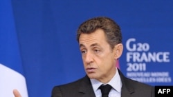 France's President Nicolas Sarkozy