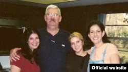 Robert Levinson is shown with his family in this undated photo.