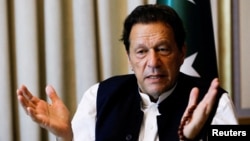 Former Pakistani Prime Minister Imran Khan (file photo)