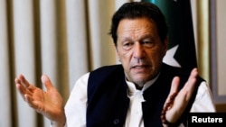 Former Pakistani Prime Minister Imran Khan (file photo)