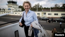 German Defense Minister Ursula von der Leyen (file photo)